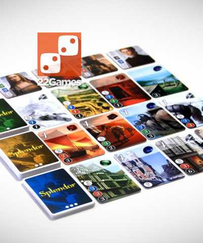 Игра "Роскошь (Splendor)" – доставка в 100+ стран – «22Games» Магазин ...