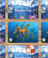 Игра "Мемо Подводный мир" – доставка в 100+ стран – «22Games» Магазин ...